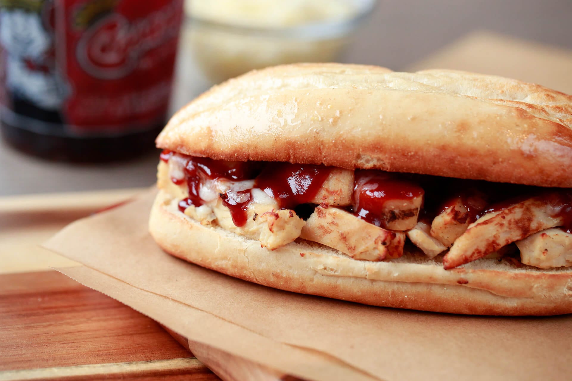 BBQ Chicken Sub Cassano's The Pizza King