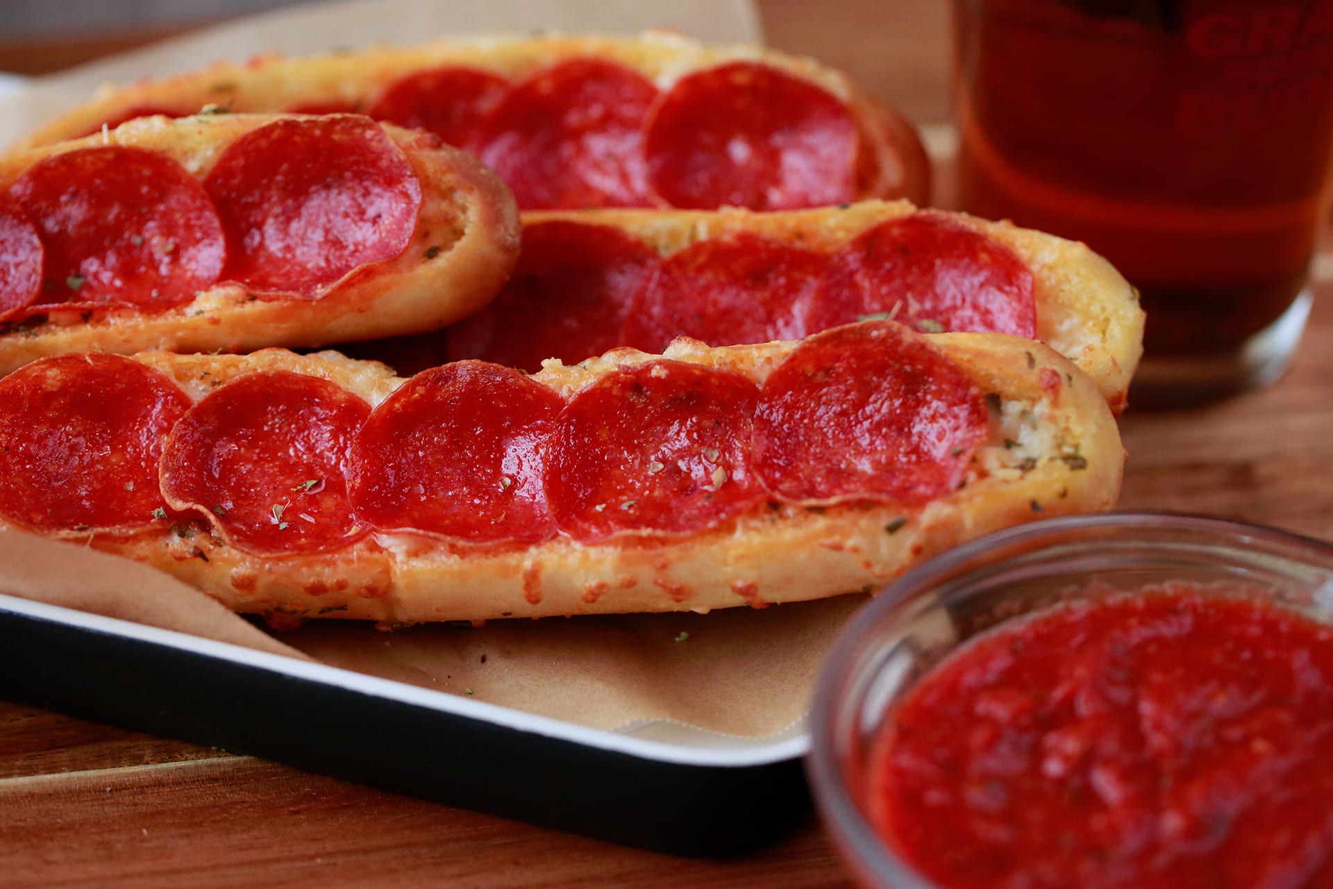Pepperoni Stuffed Sticks Cassano's The Pizza King