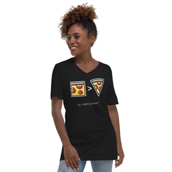 Cassano's Geometry V-Neck T-Shirt - Image 2