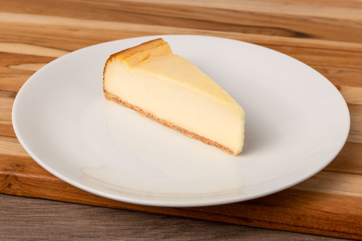 Original Plain Cheesecake Cassano's The Pizza King