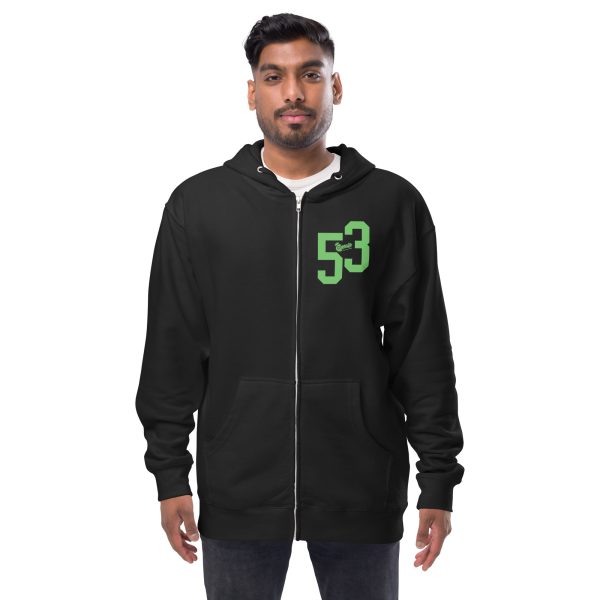 Five Three Unisex Zip Up Hoodie