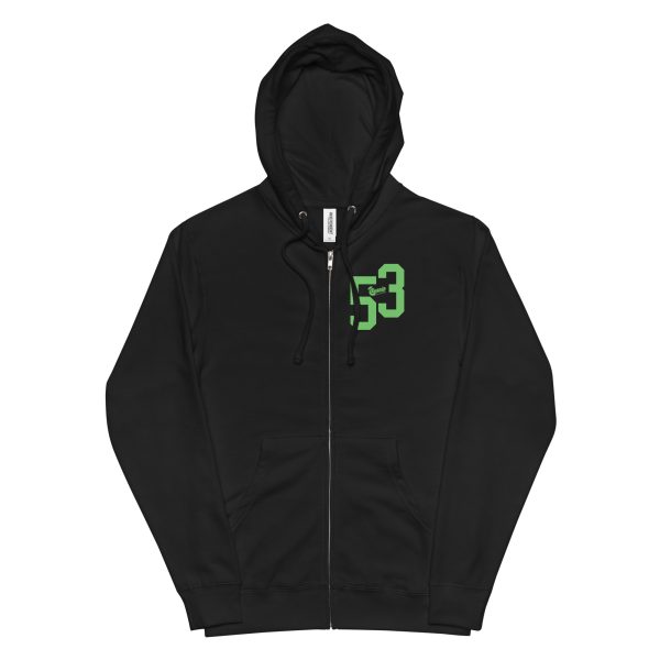 Five Three Unisex Zip Up Hoodie - Image 2