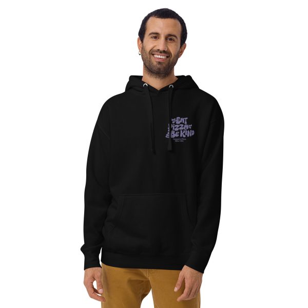 Eat Pizza, Be Kind Hoodie