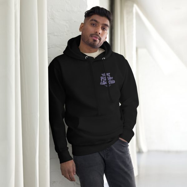 Eat Pizza, Be Kind Hoodie - Image 3