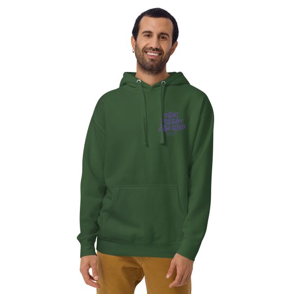 Eat Pizza, Be Kind Hoodie - Image 24