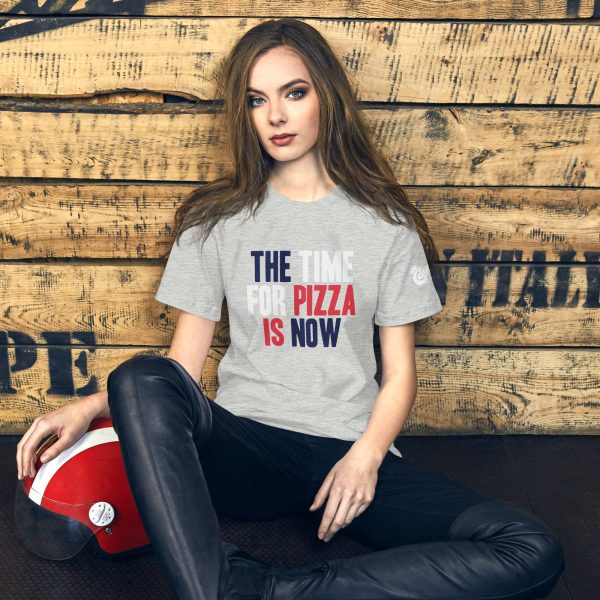 Time for Pizza Unisex T-Shirt - Image 4