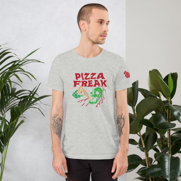 Pizza Freak Unisex T-Shirt - Image 8