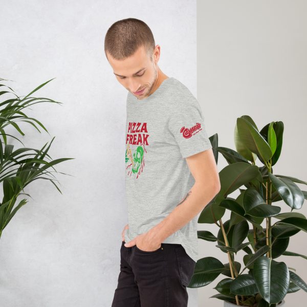 Pizza Freak Unisex T-Shirt - Image 10