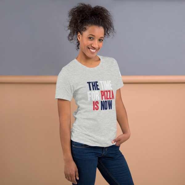 Time for Pizza Unisex T-Shirt - Image 3