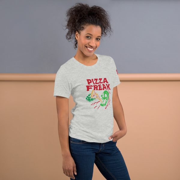 Pizza Freak Unisex T-Shirt - Image 3
