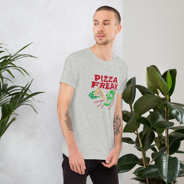 Pizza Freak Unisex T-Shirt - Image 9
