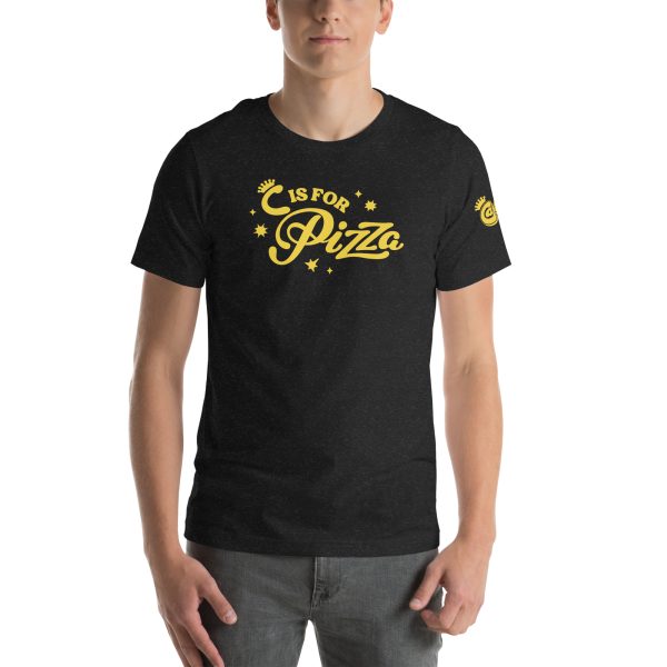 C for Pizza Unisex T-Shirt - Image 8