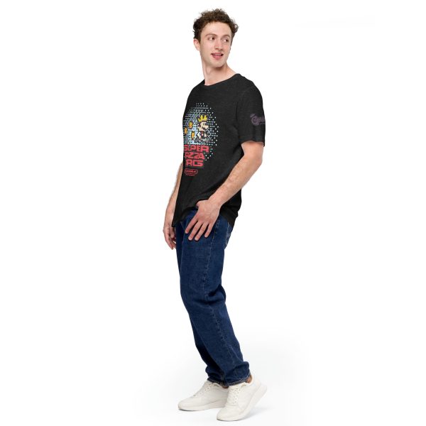 Super Pizza Bros Unisex T-Shirt - Image 5
