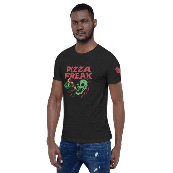 Pizza Freak Unisex T-Shirt - Image 2