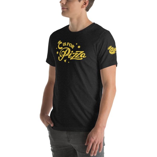 C for Pizza Unisex T-Shirt - Image 11
