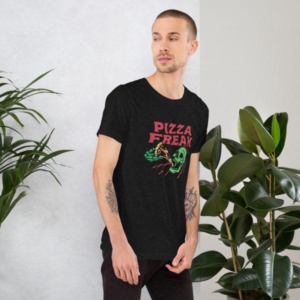 Pizza Freak Unisex T-Shirt - Image 5