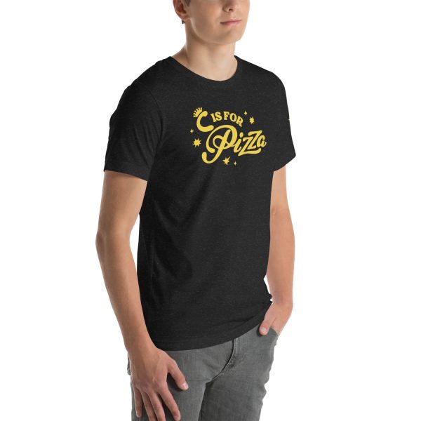 C for Pizza Unisex T-Shirt - Image 13