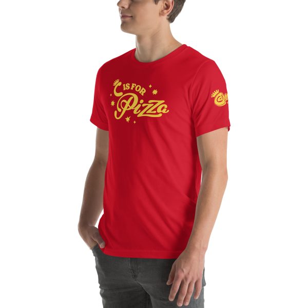 C for Pizza Unisex T-Shirt - Image 17