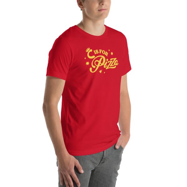 C for Pizza Unisex T-Shirt - Image 19