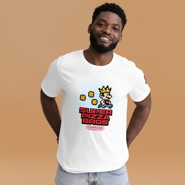 Super Pizza Bros Unisex T-Shirt - Image 2