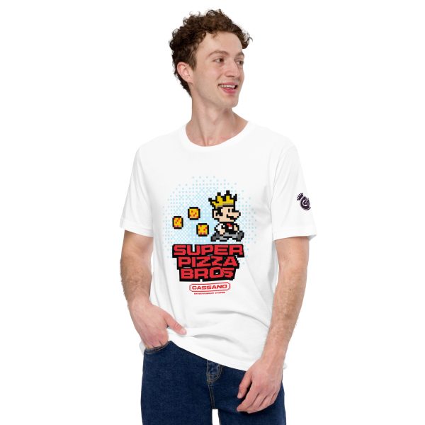 Super Pizza Bros Unisex T-Shirt - Image 11