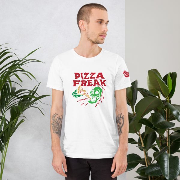 Pizza Freak Unisex T-Shirt - Image 12
